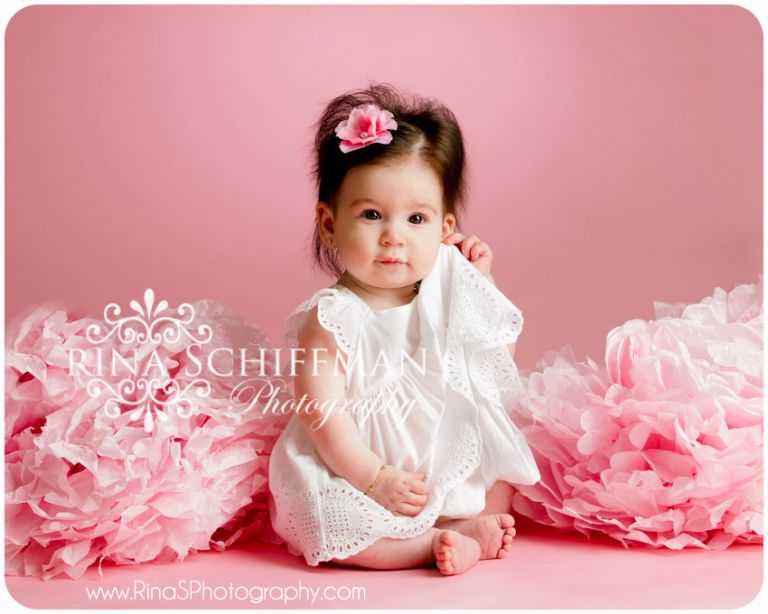 classic baby girl portrait