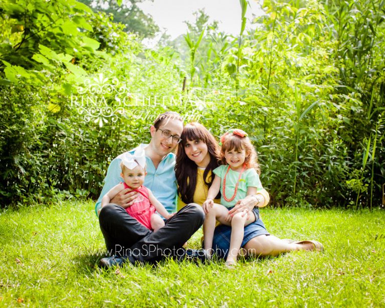 family summer portrait