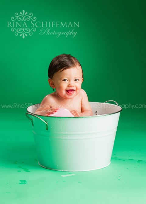 first birthday portraits