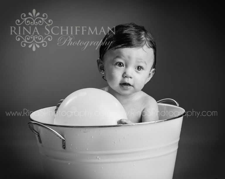 first birthday portraits