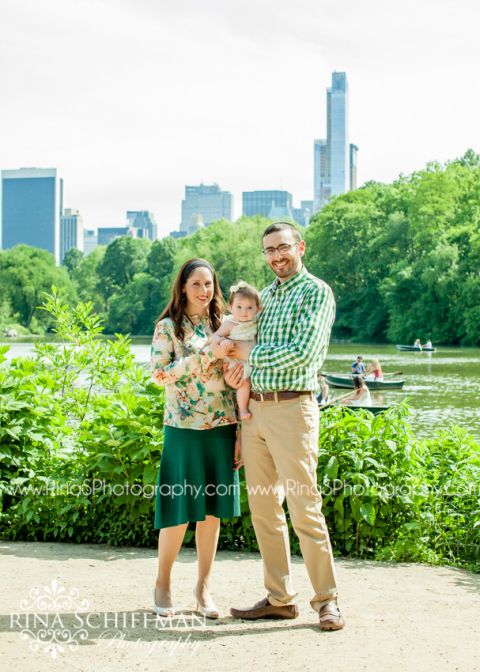 family portrait in central park