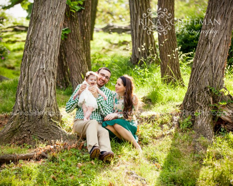 family portrait in central park