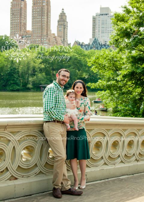 family portrait in central park