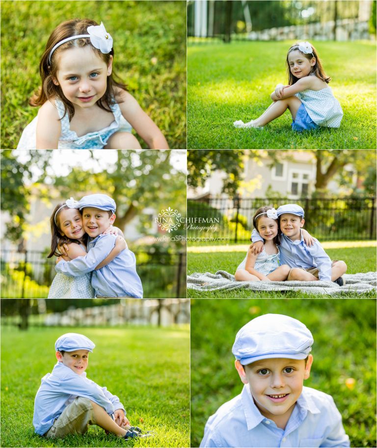 twins and triplets portraits NY family Photographer