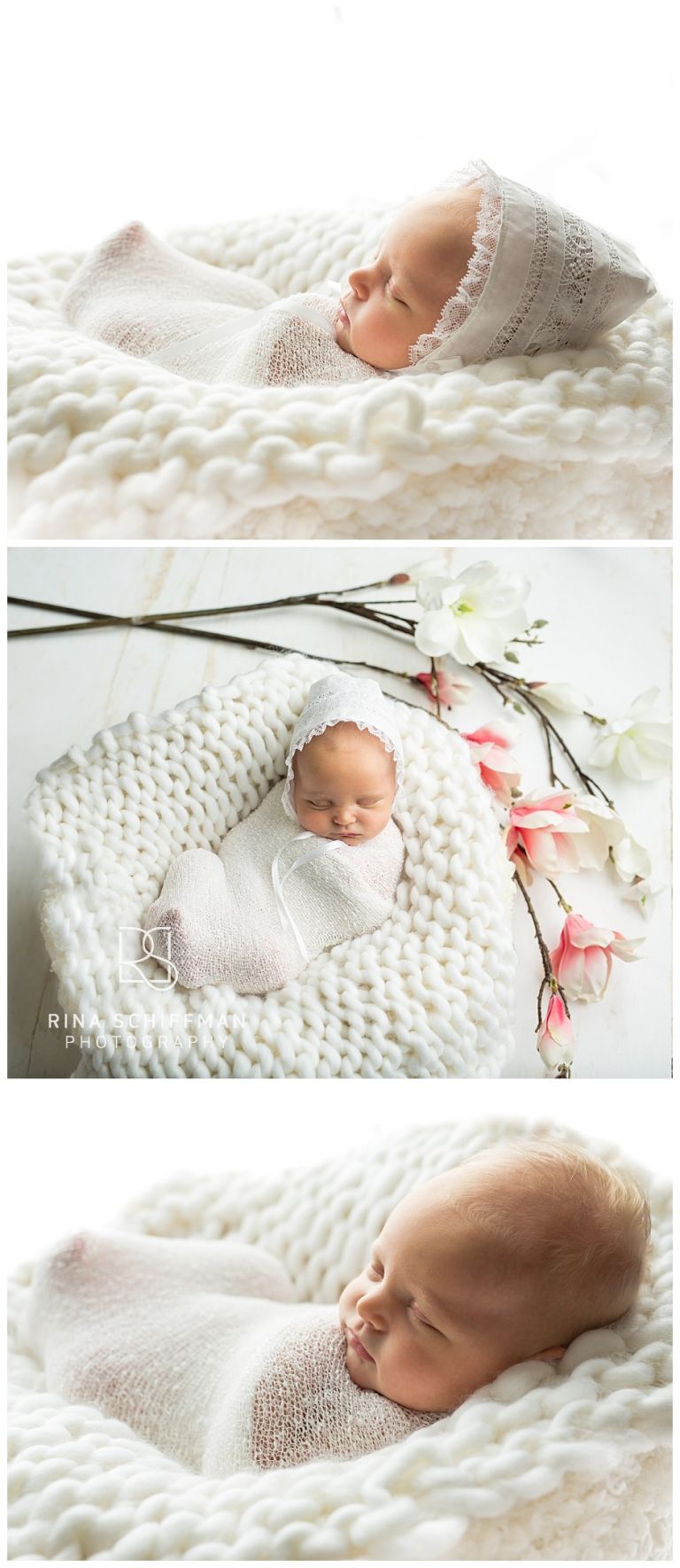 newborn portraits baby girl rockland county